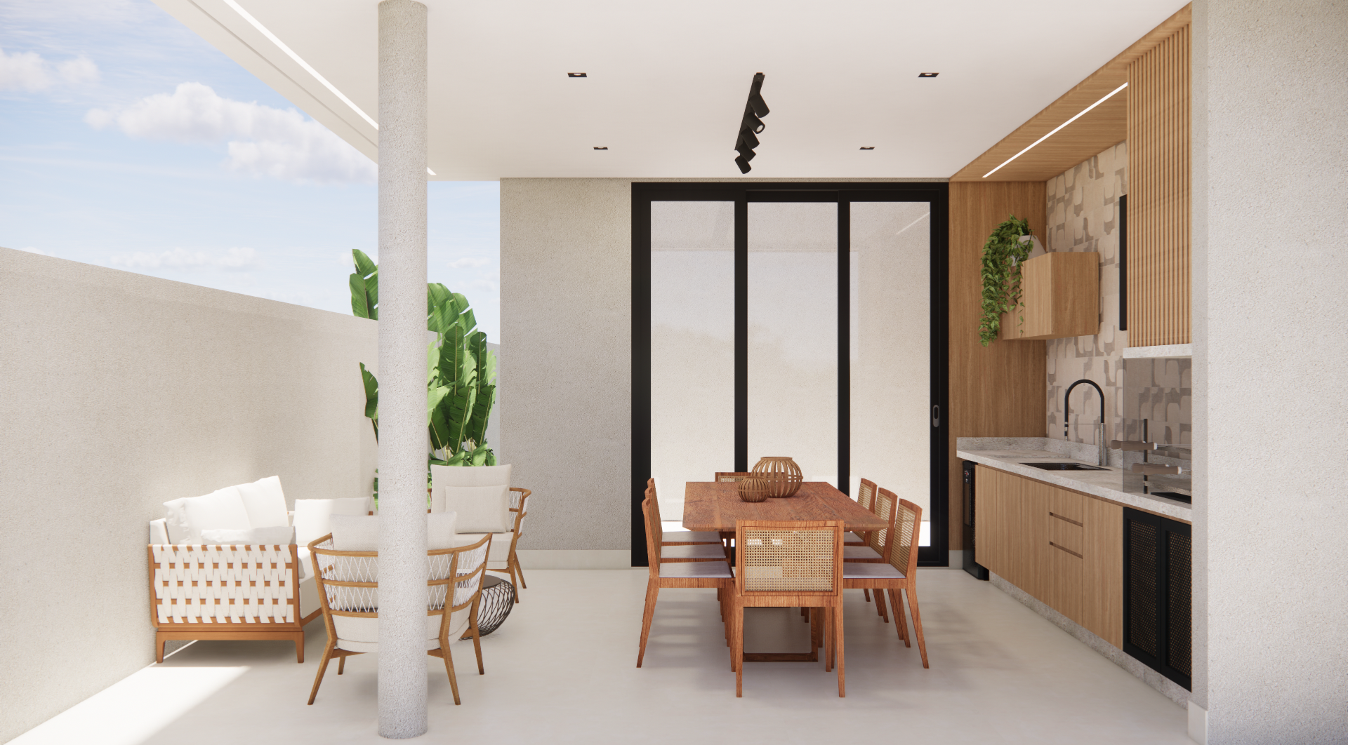 Área gourmet — detalhes